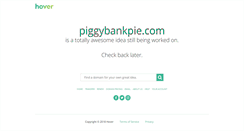 Desktop Screenshot of piggybankpie.com